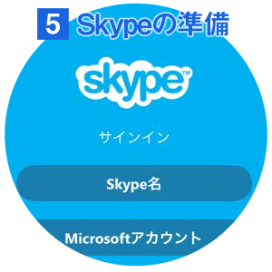 Skypeの準備